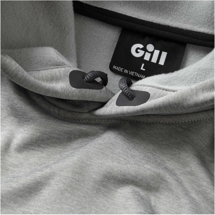 2024 Gill Mens Langland Hoodie 1112 - Grey Marl